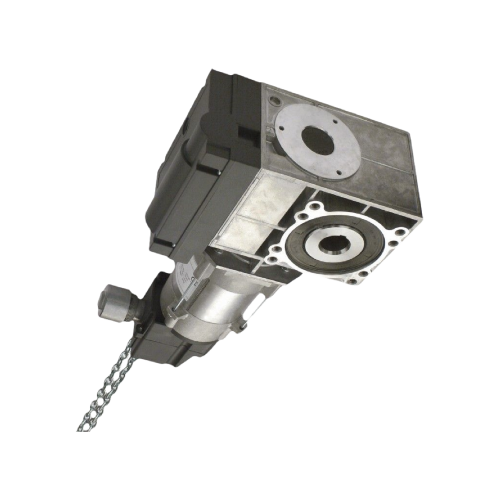 TOTMAN motor pre priemyselnú sekcionálnu bránu do 30m2, 1x NDCM0199 (400V, 100Nm), 5m reťaz, ,1x CEE, elektrické koncové dorazy priemer otvoru pre hriadeľ je 25mm